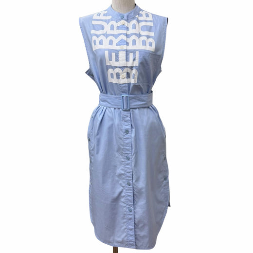 Excellent BURBERRY one piece Light blue cotton Women 38 8052547