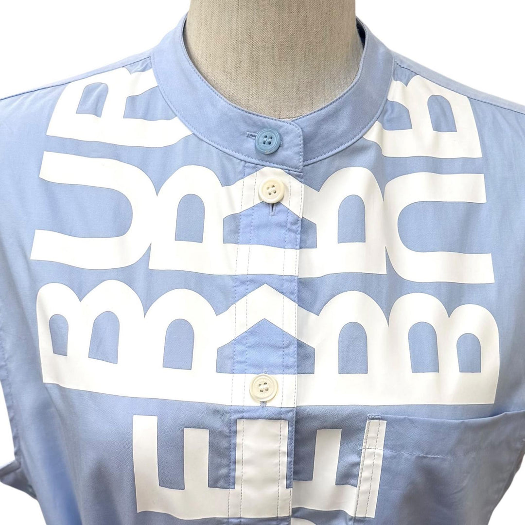 Excellent BURBERRY one piece Light blue cotton Women 38 8052547