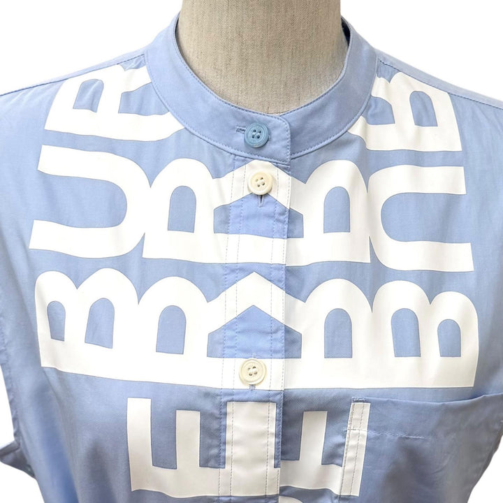 Excellent BURBERRY one piece Light blue cotton Women 38 8052547
