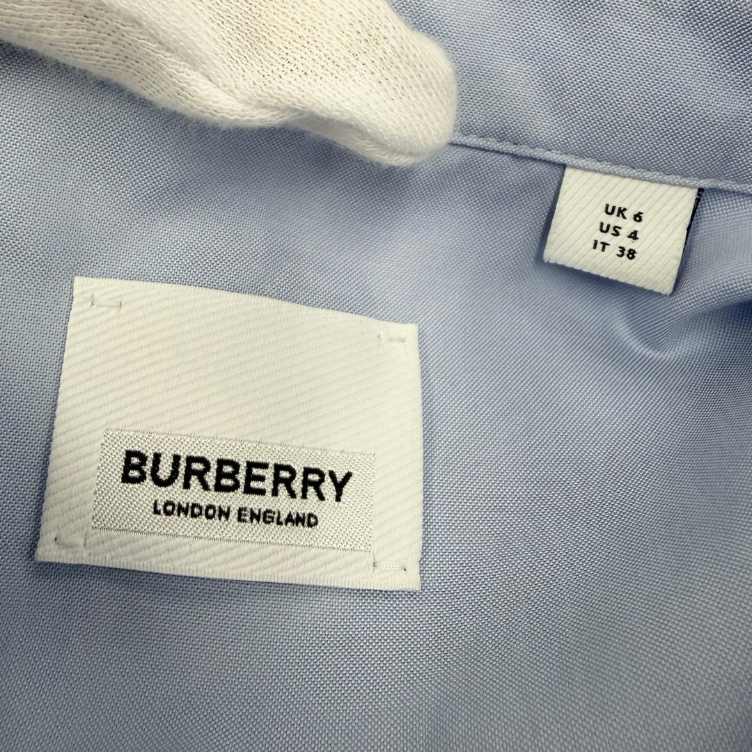 Excellent BURBERRY one piece Light blue cotton Women 38 8052547