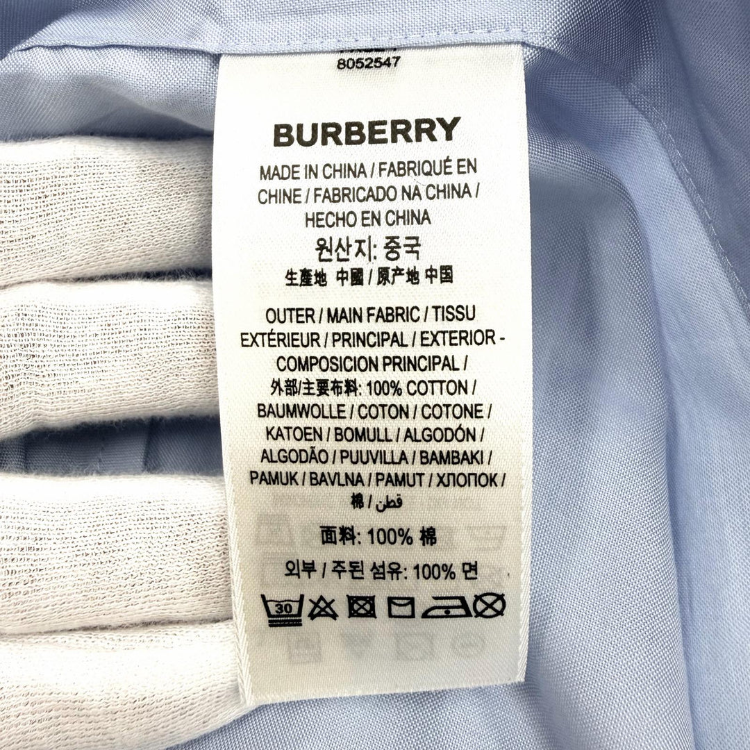 Excellent BURBERRY one piece Light blue cotton Women 38 8052547