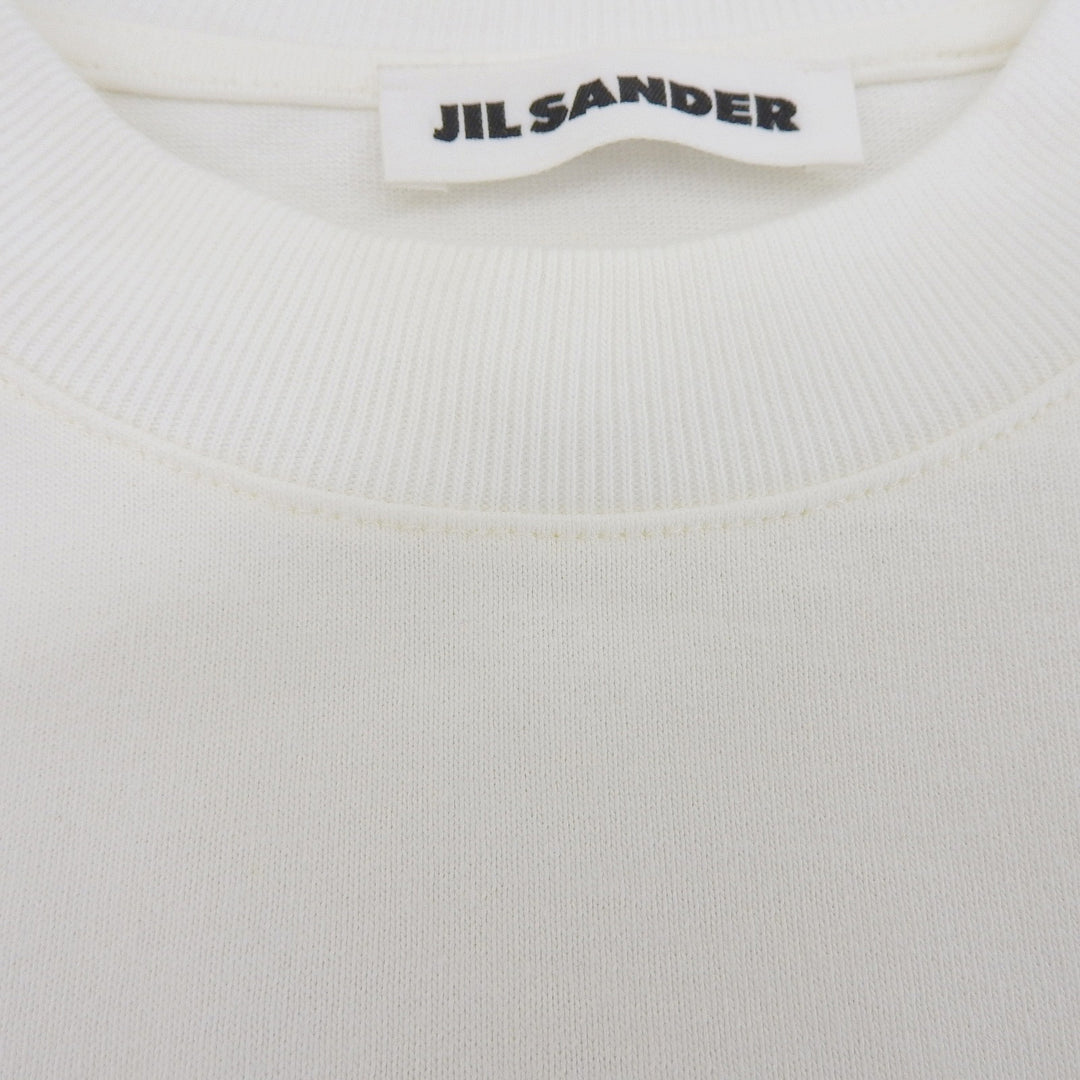 Excellent JIL SANDER tops Macrame collar white cotton Women S JSWQ707311