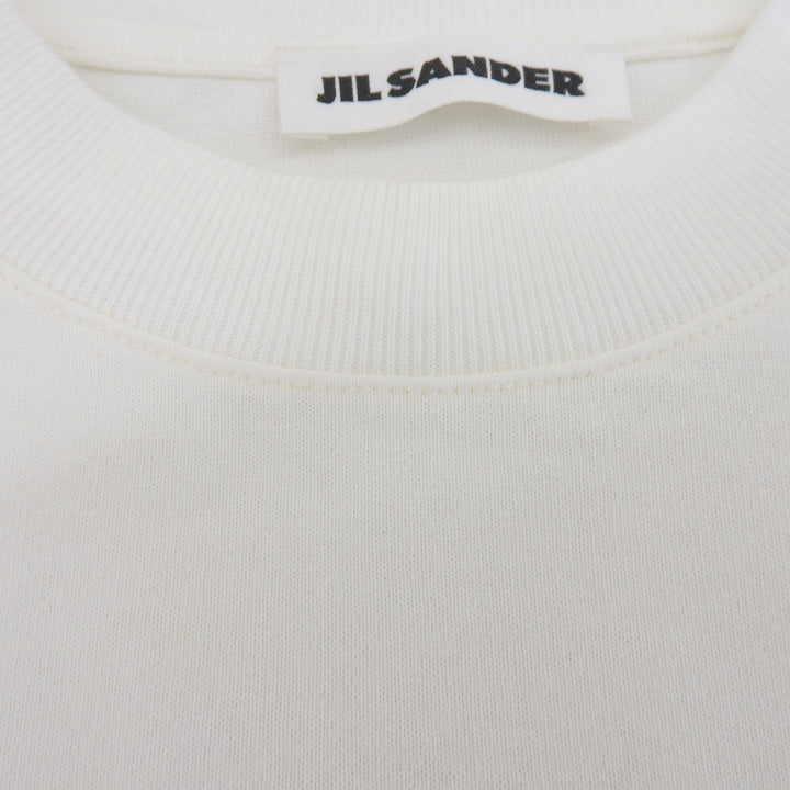 Excellent JIL SANDER tops Macrame collar white cotton Women S JSWQ707311