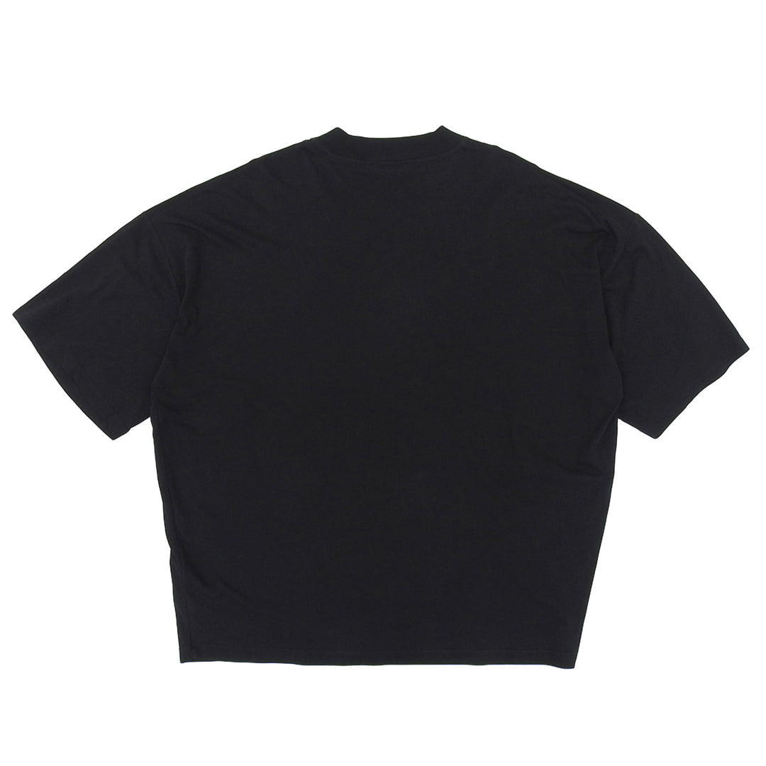 Excellent JIL SANDER Short sleeve T-shirt black cotton Women L JSMQ706022