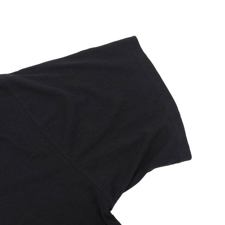 Excellent JIL SANDER Short sleeve T-shirt black cotton Women L JSMQ706022