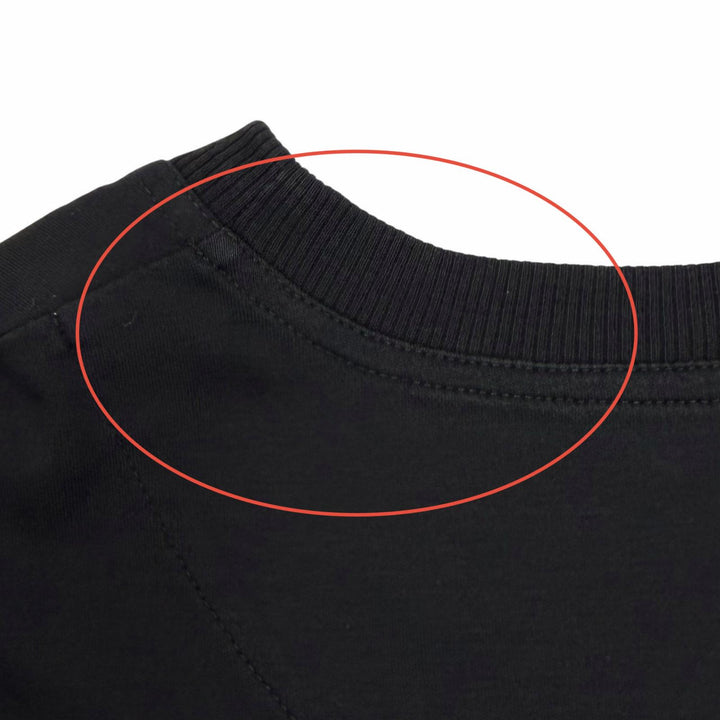 Great HERMES one piece PALEFROI T-Shirt with Lace Cuffs black cotton 34 5H4505DC
