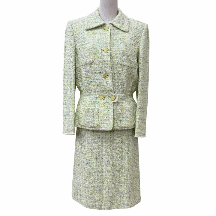 Excellent LEONARD FASHION suit Light green cotton Women