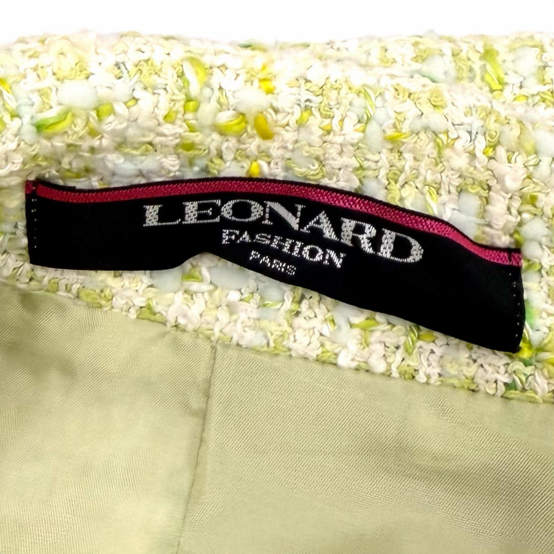 Excellent LEONARD FASHION suit Light green cotton Women