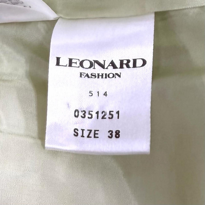 Excellent LEONARD FASHION suit Light green cotton Women