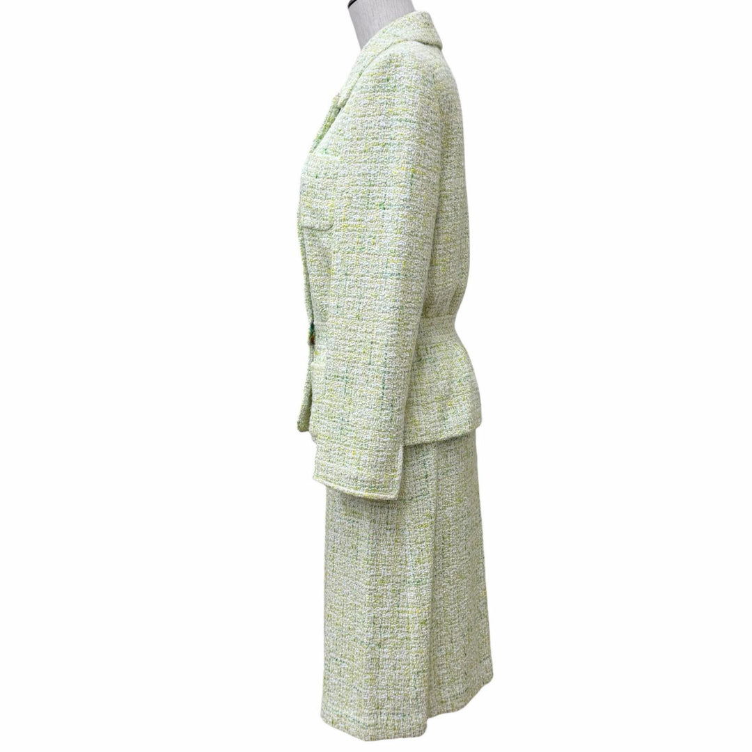 Excellent LEONARD FASHION suit Light green cotton Women