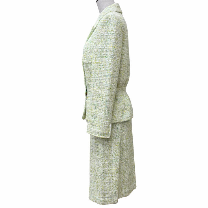 Excellent LEONARD FASHION suit Light green cotton Women