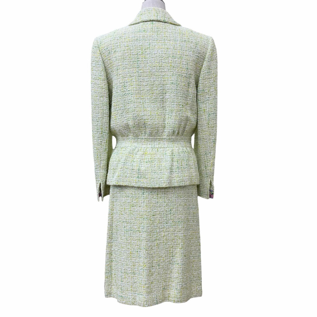 Excellent LEONARD FASHION suit Light green cotton Women
