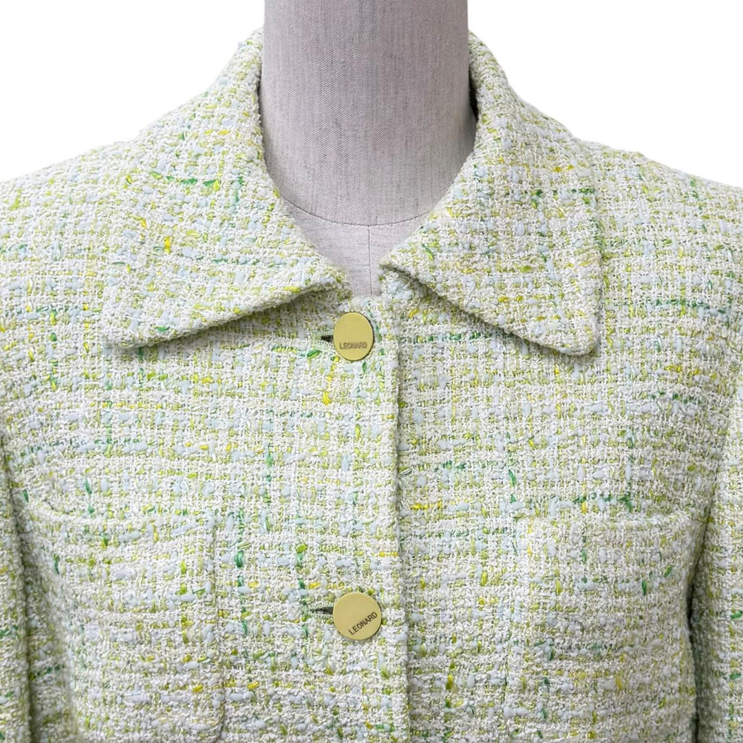 Excellent LEONARD FASHION suit Light green cotton Women