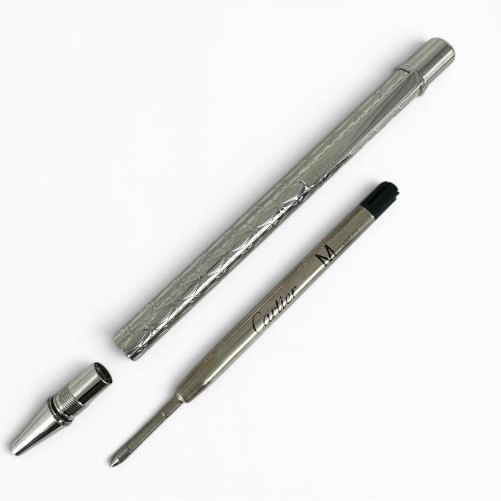 Excellent Cartier Ballpoint pen C de Cartier Happy Birthday 2C Decor Twist type