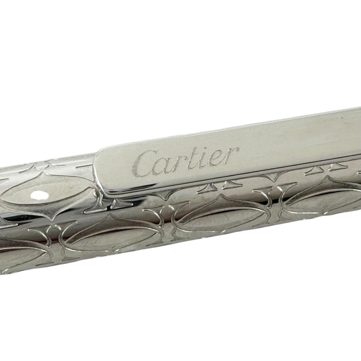 Excellent Cartier Ballpoint pen C de Cartier Happy Birthday 2C Decor Twist type