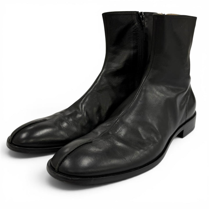 Excellent MM6 Maison Margiela Ankle boots black leather mens 44 SH1WU0011