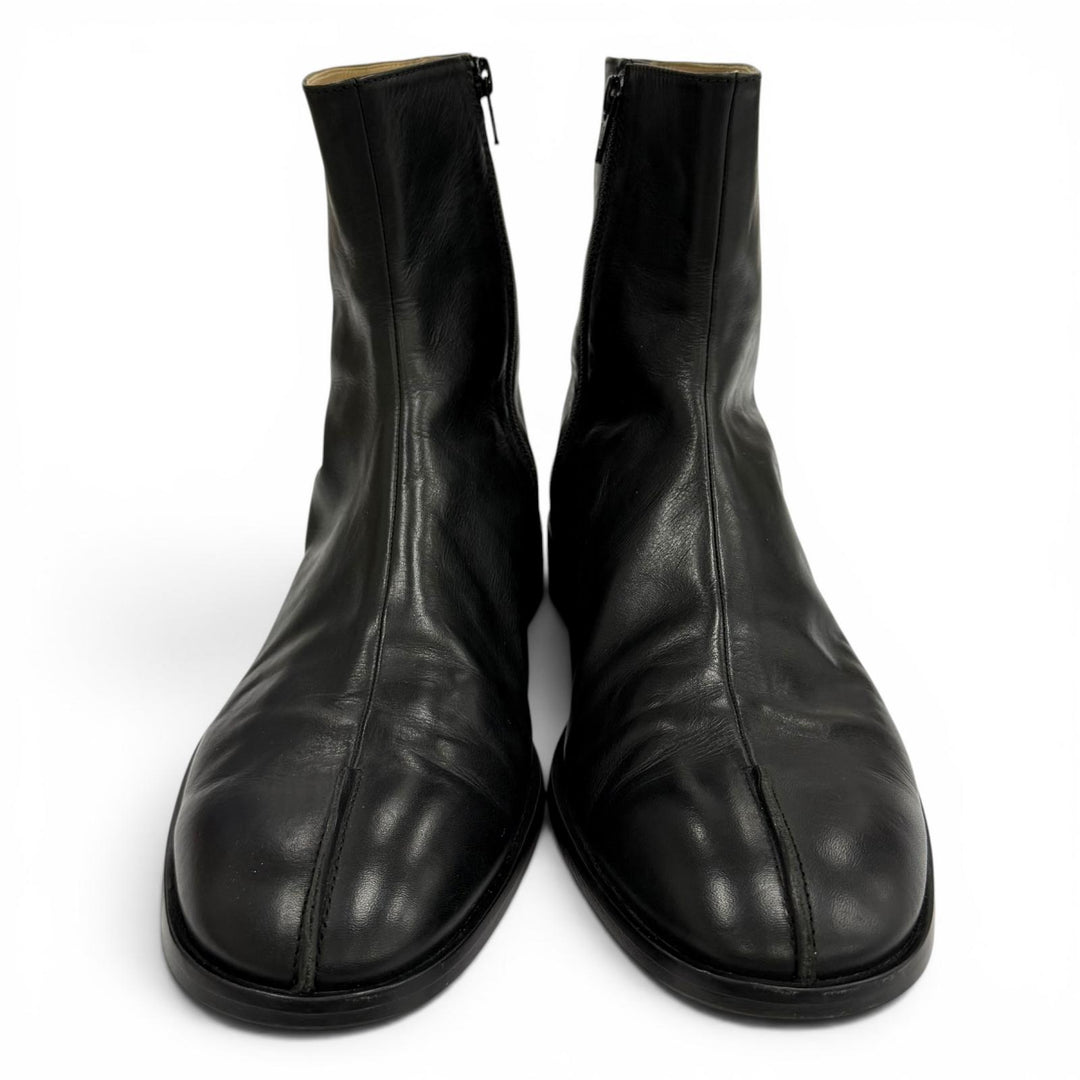 Excellent MM6 Maison Margiela Ankle boots black leather mens 44 SH1WU0011