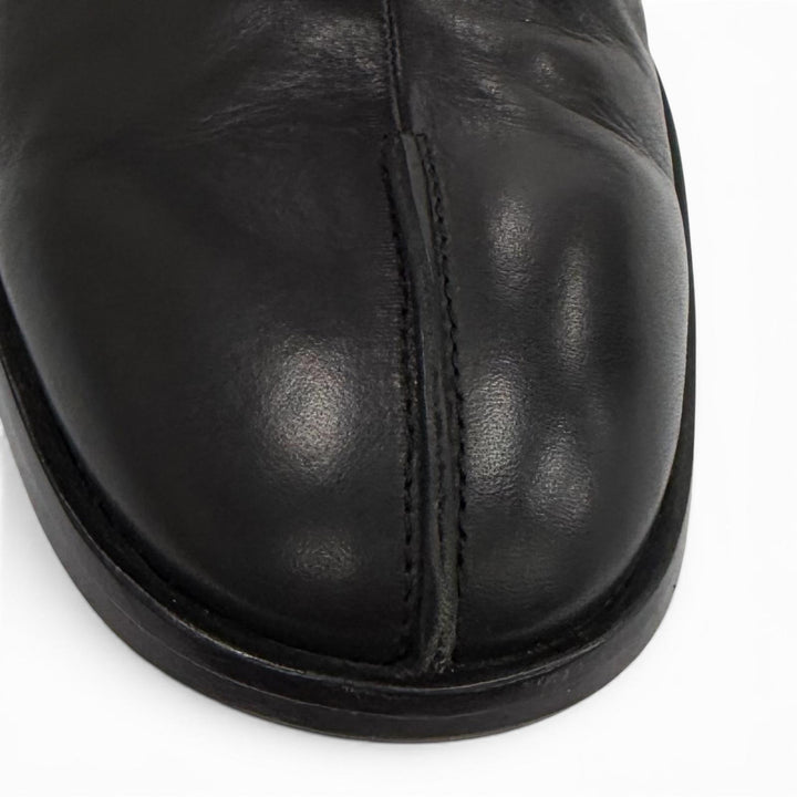 Excellent MM6 Maison Margiela Ankle boots black leather mens 44 SH1WU0011