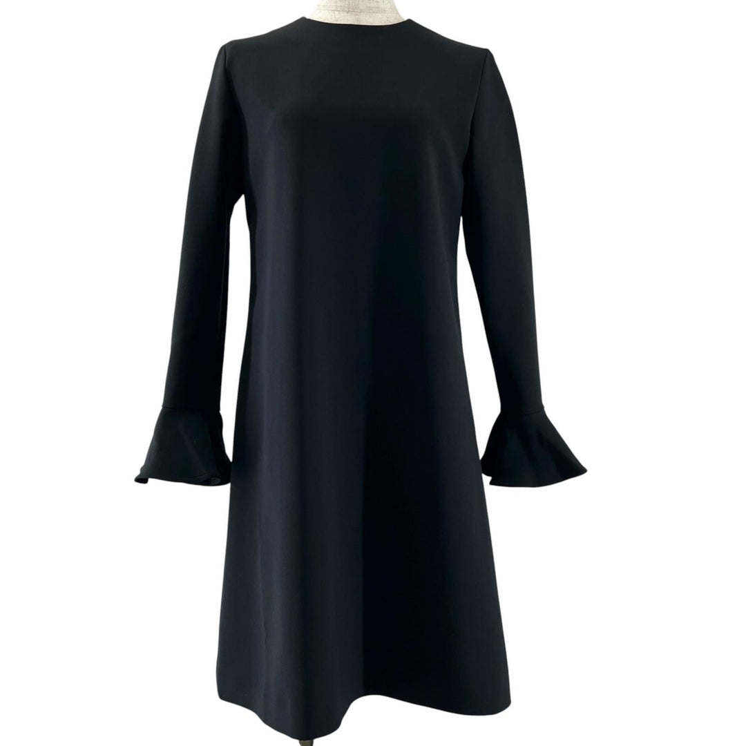 Excellent YOKO CHAN one piece Faux Pearl black polyester Women 38 YCD-318-401
