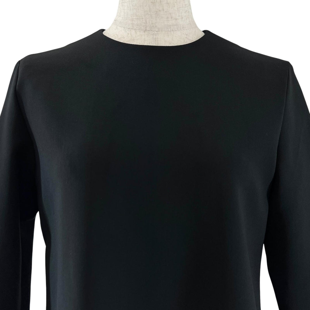 Excellent YOKO CHAN one piece Faux Pearl black polyester Women 38 YCD-318-401