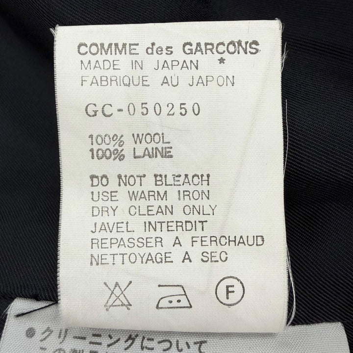 Great COMME des GARCONS coat No color black wool Women AD1989 GC-050250