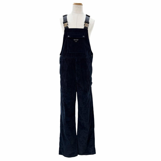 Excellent PRADA Overall Navy cotton mens 48
