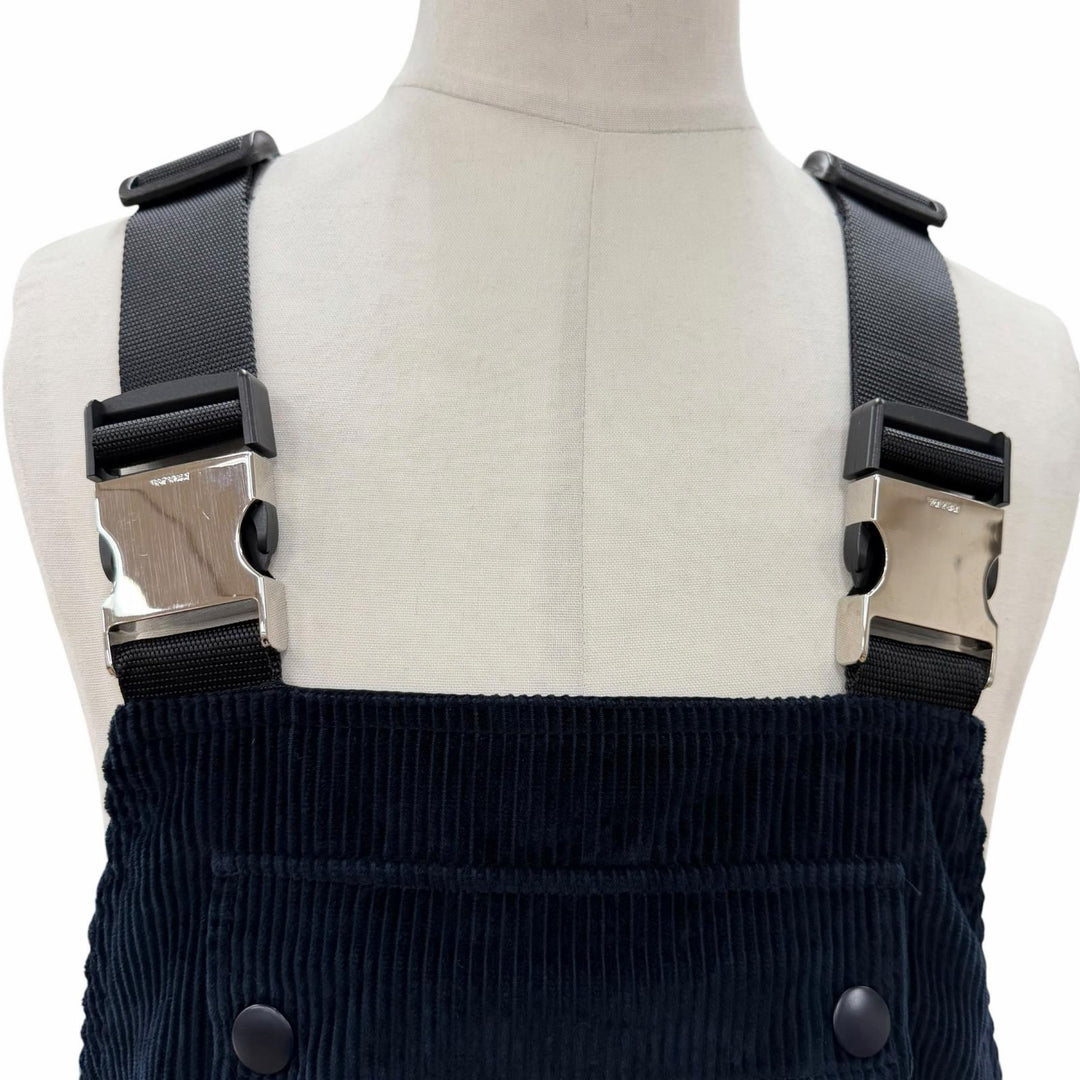 Excellent PRADA Overall Navy cotton mens 48