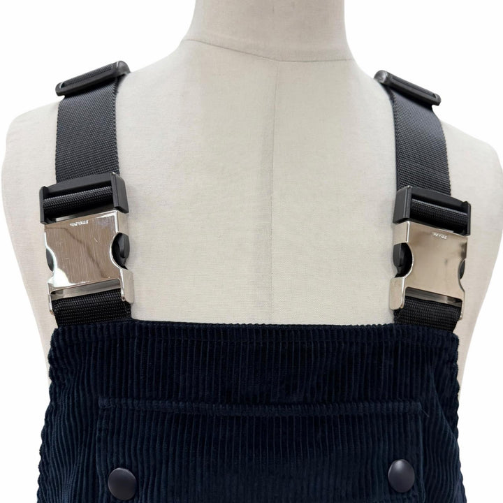 Excellent PRADA Overall Navy cotton mens 48