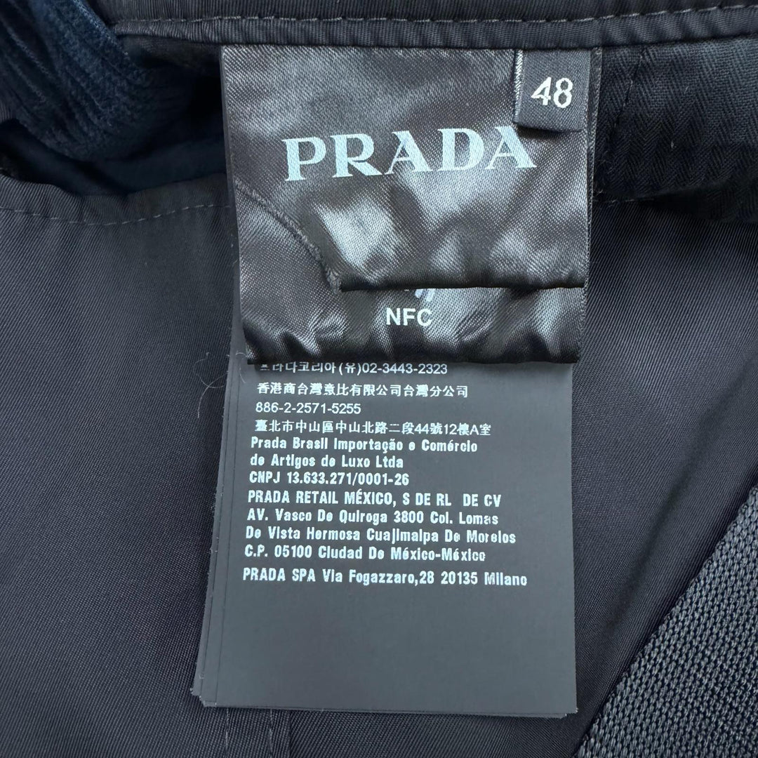 Excellent PRADA Overall Navy cotton mens 48