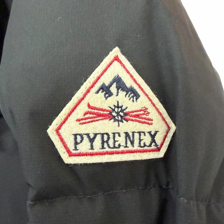 Pristine Pyrenex Down jacket SPOUTNIC MINI RIPSTOP Logo patch hooded black