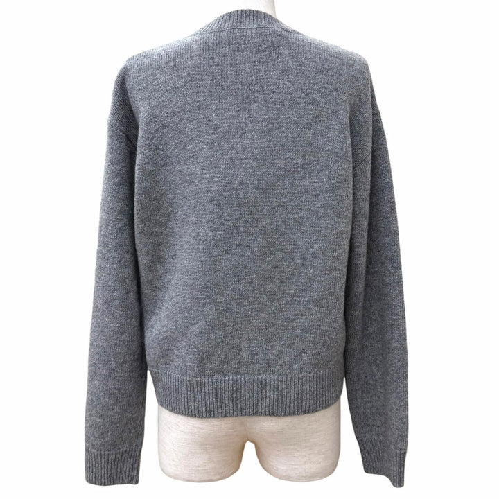 Pristine GUCCI sweater Yuko Higuchi gray wool Women S 864156