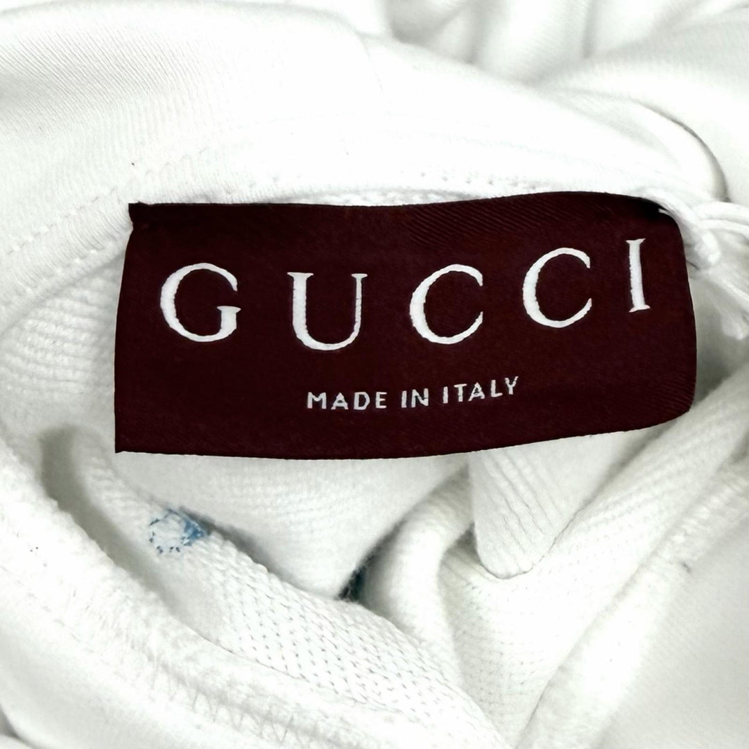 Pristine GUCCI hoodie Yuko Higuchi white cotton Women 853426
