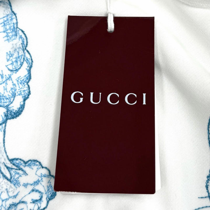 Pristine GUCCI hoodie Yuko Higuchi white cotton Women 853426