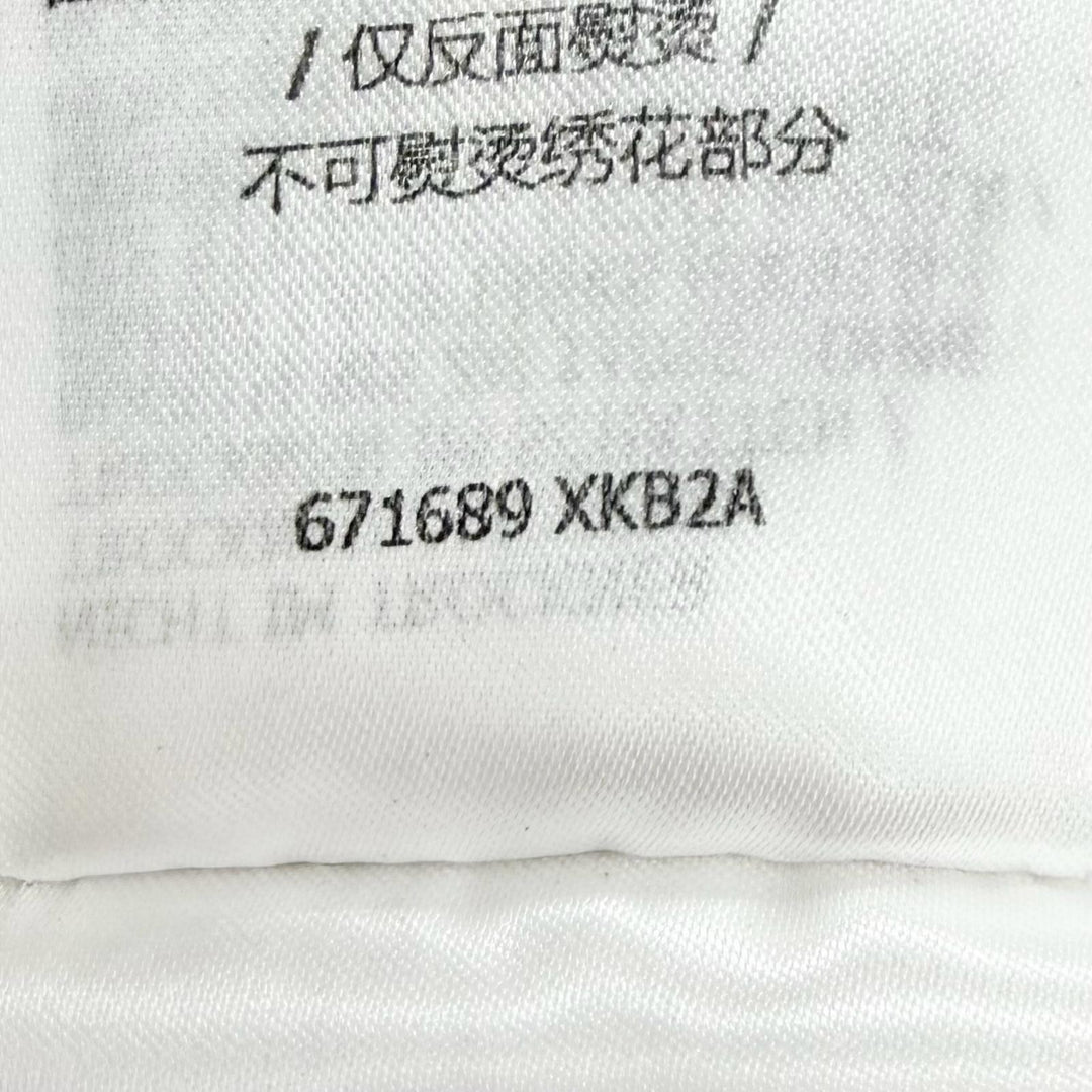 Excellent GUCCI×THE NORTH FACE knit Logo embroidery, sleeve zip design L 671689