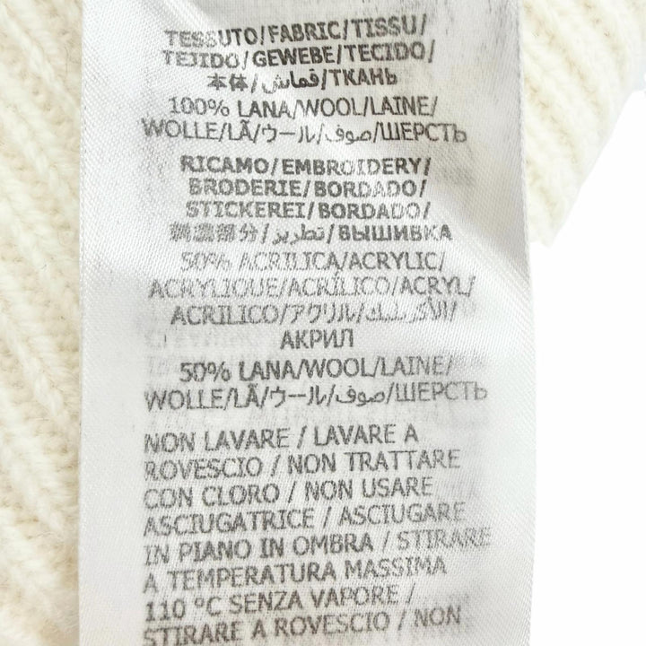 Excellent GUCCI×THE NORTH FACE knit Logo embroidery, sleeve zip design L 671689