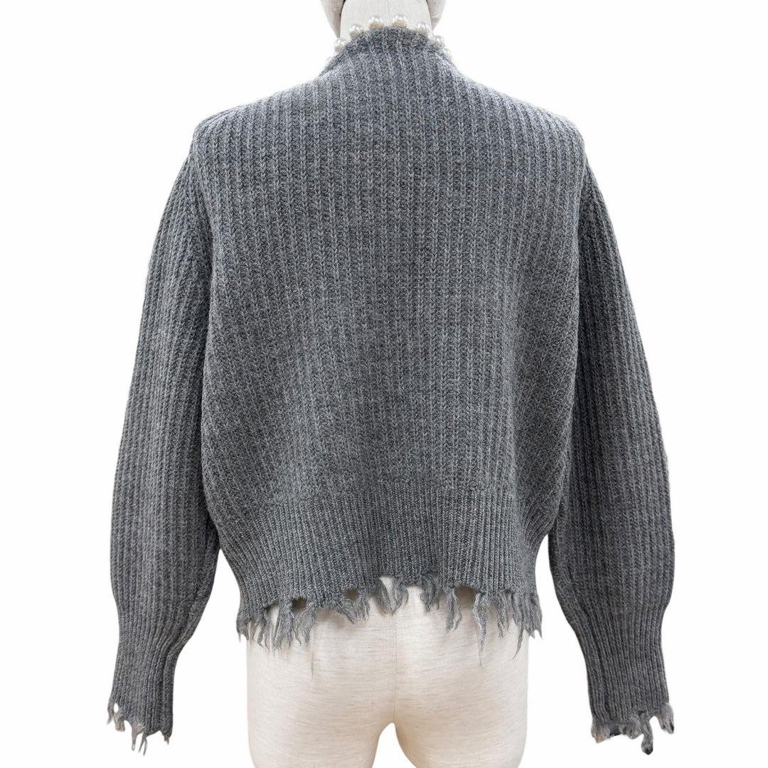 Excellent MADISONBLUE cardigan gray wool Women 00