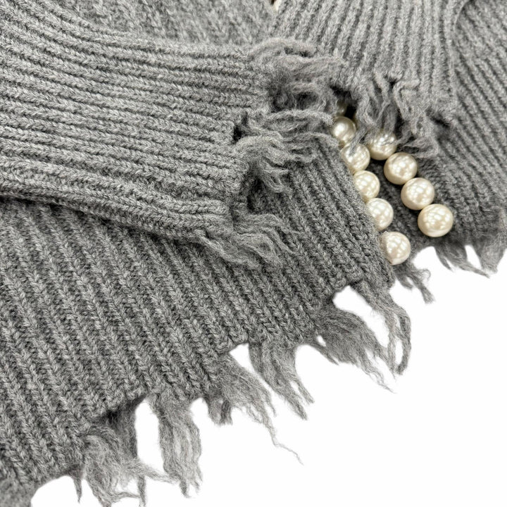 Excellent MADISONBLUE cardigan gray wool Women 00