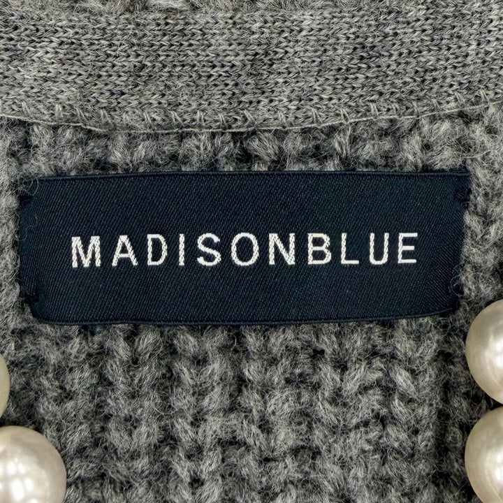 Excellent MADISONBLUE cardigan gray wool Women 00