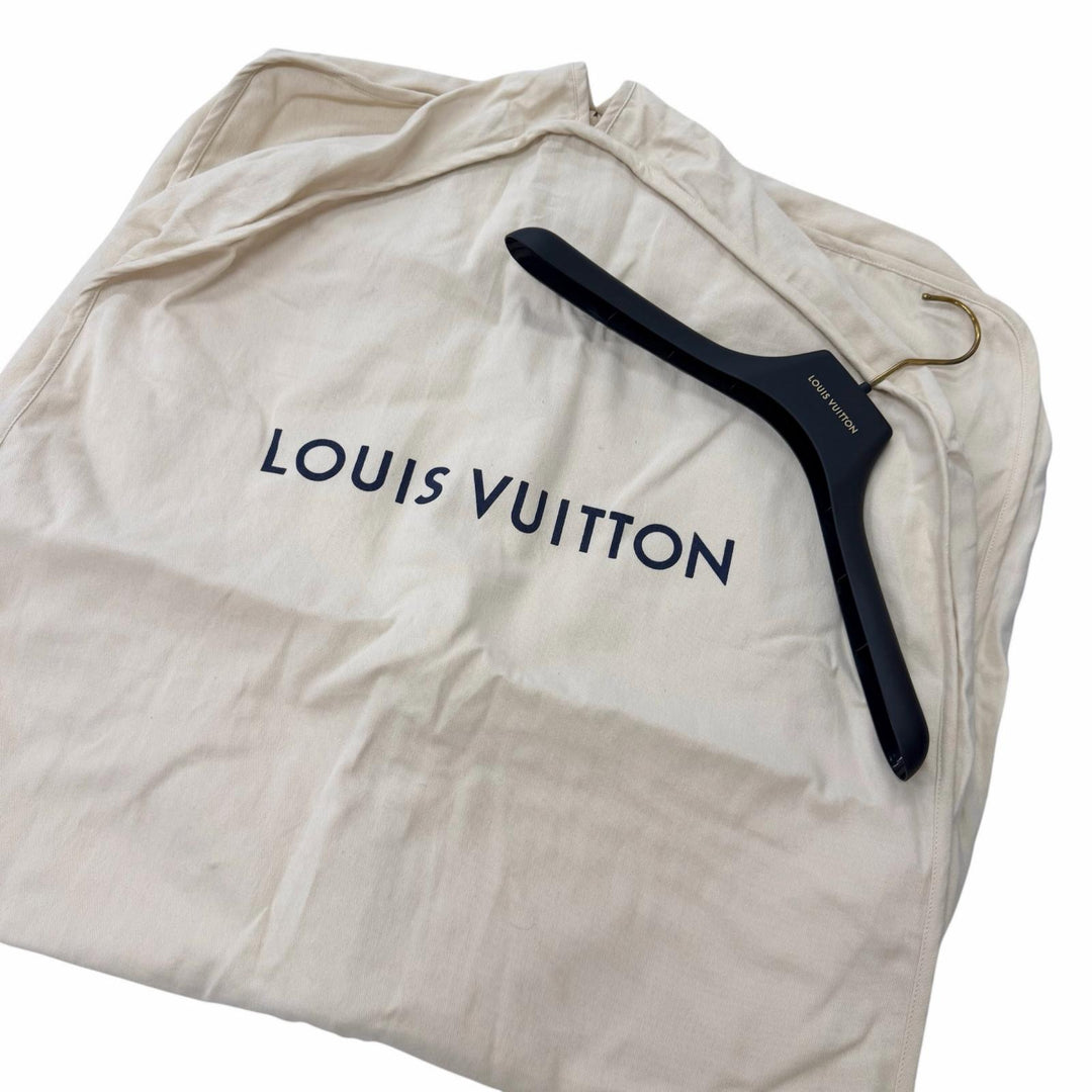 Pristine LOUIS VUITTON mountain hoodie Back LV logo hooded blue