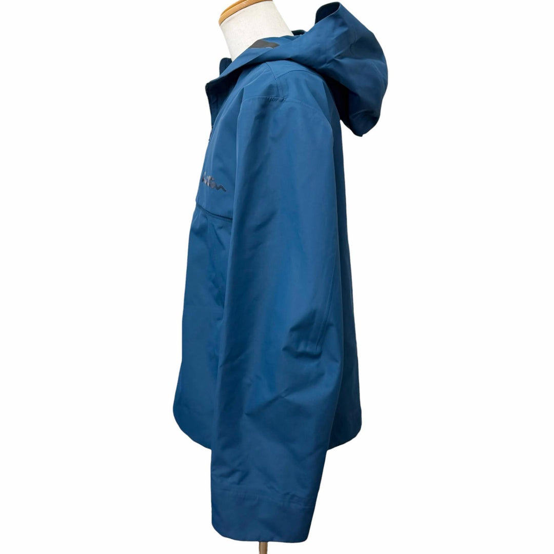 Pristine LOUIS VUITTON mountain hoodie Back LV logo hooded blue