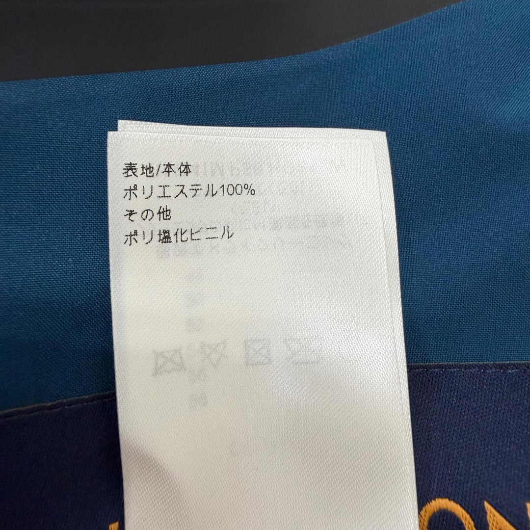 Pristine LOUIS VUITTON mountain hoodie Back LV logo hooded blue
