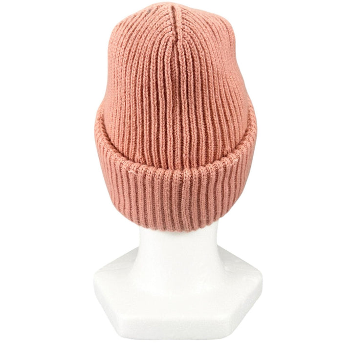 Excellent HERMES Knit cap Filipa Serie button pink cashmere Women M H222042N