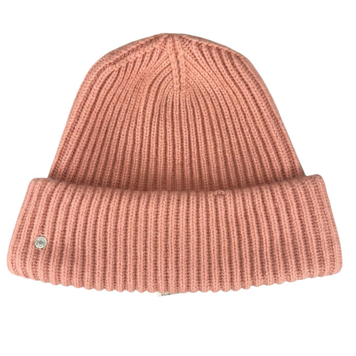 Excellent HERMES Knit cap Filipa Serie button pink cashmere Women M H222042N