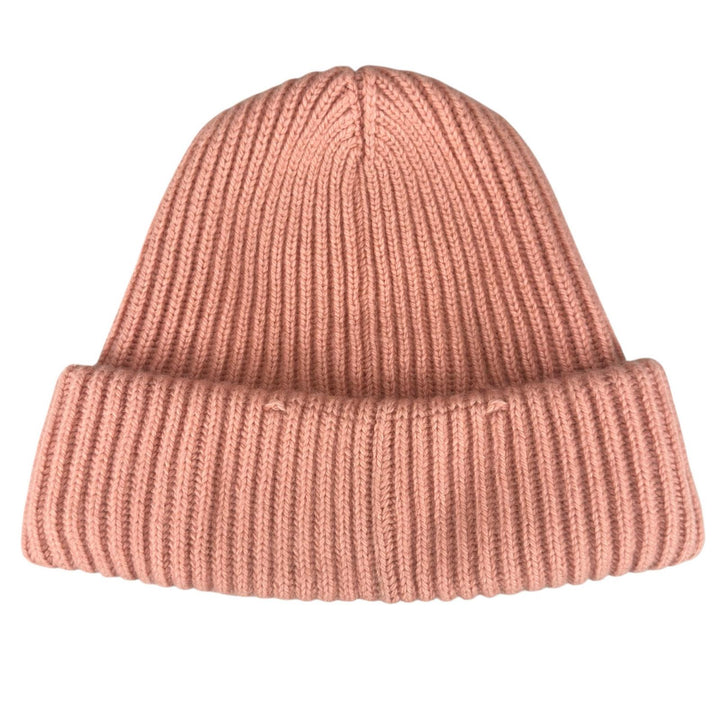 Excellent HERMES Knit cap Filipa Serie button pink cashmere Women M H222042N