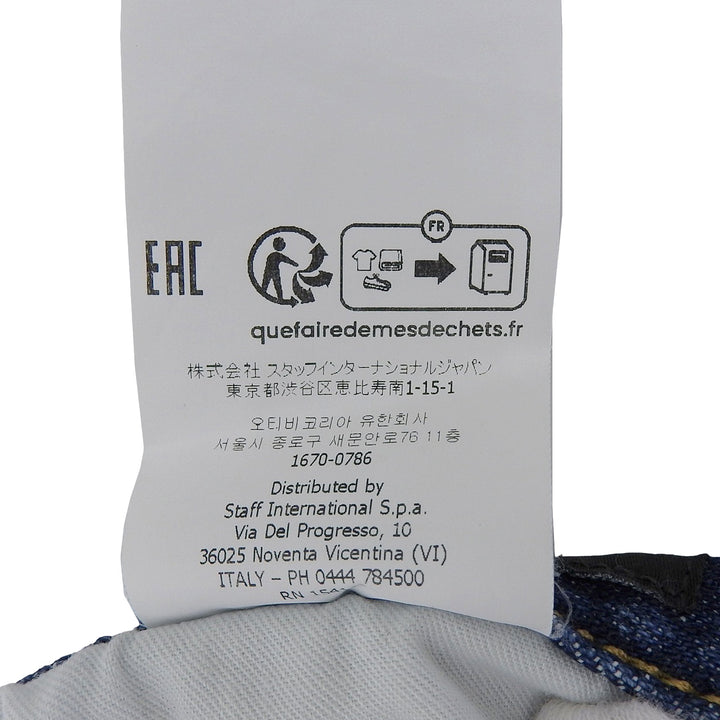 Great DSQUARED2 Denim pants Super Twinky Jean leather patch, mens 48 S74LB1572