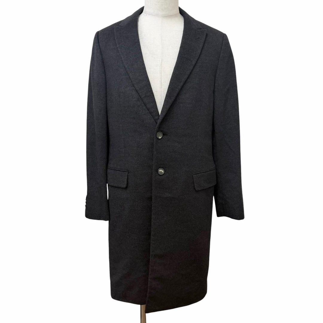 Great LOUIS VUITTON Chester coat Damier Pattern Lining Charcoal gray