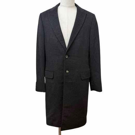 Great LOUIS VUITTON Chester coat Damier Pattern Lining Charcoal gray