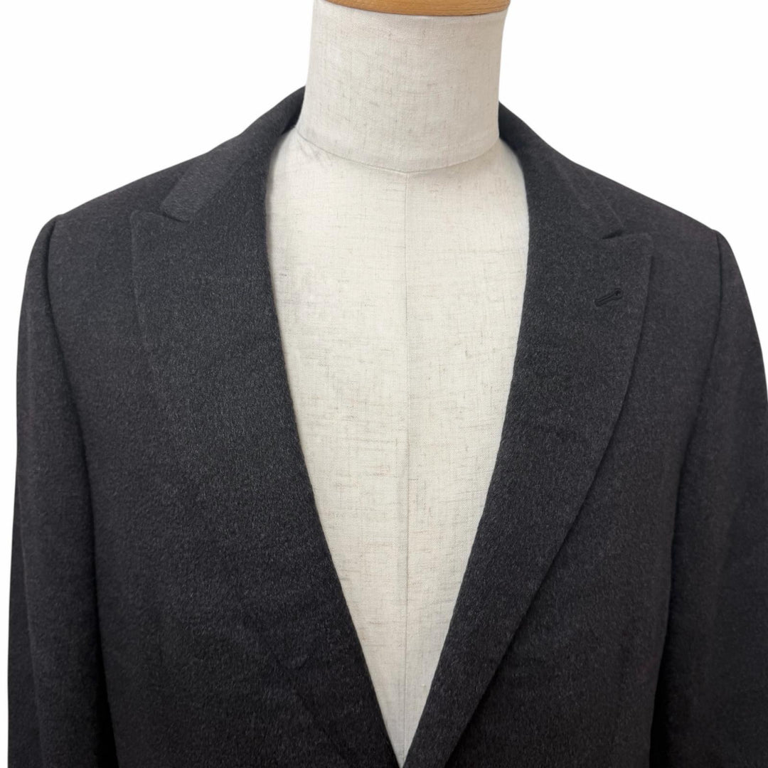 Great LOUIS VUITTON Chester coat Damier Pattern Lining Charcoal gray