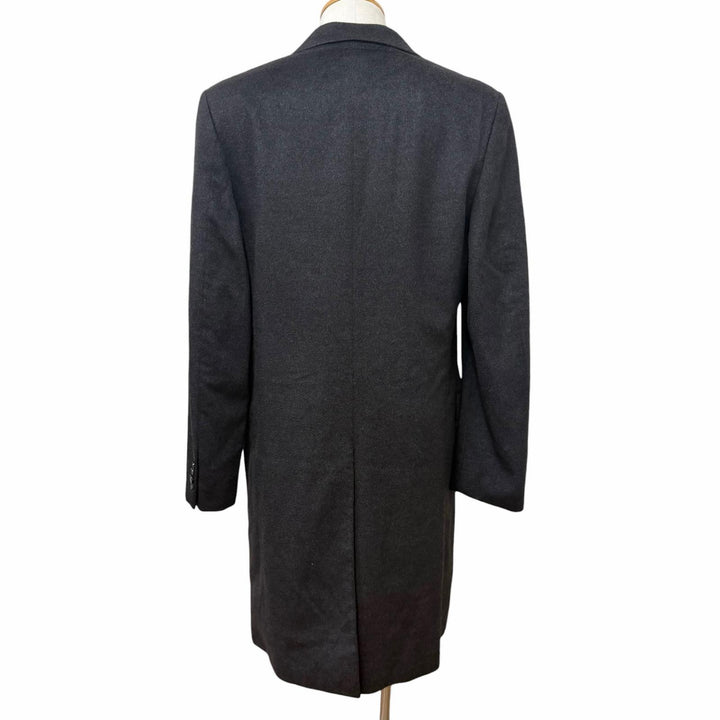 Great LOUIS VUITTON Chester coat Damier Pattern Lining Charcoal gray