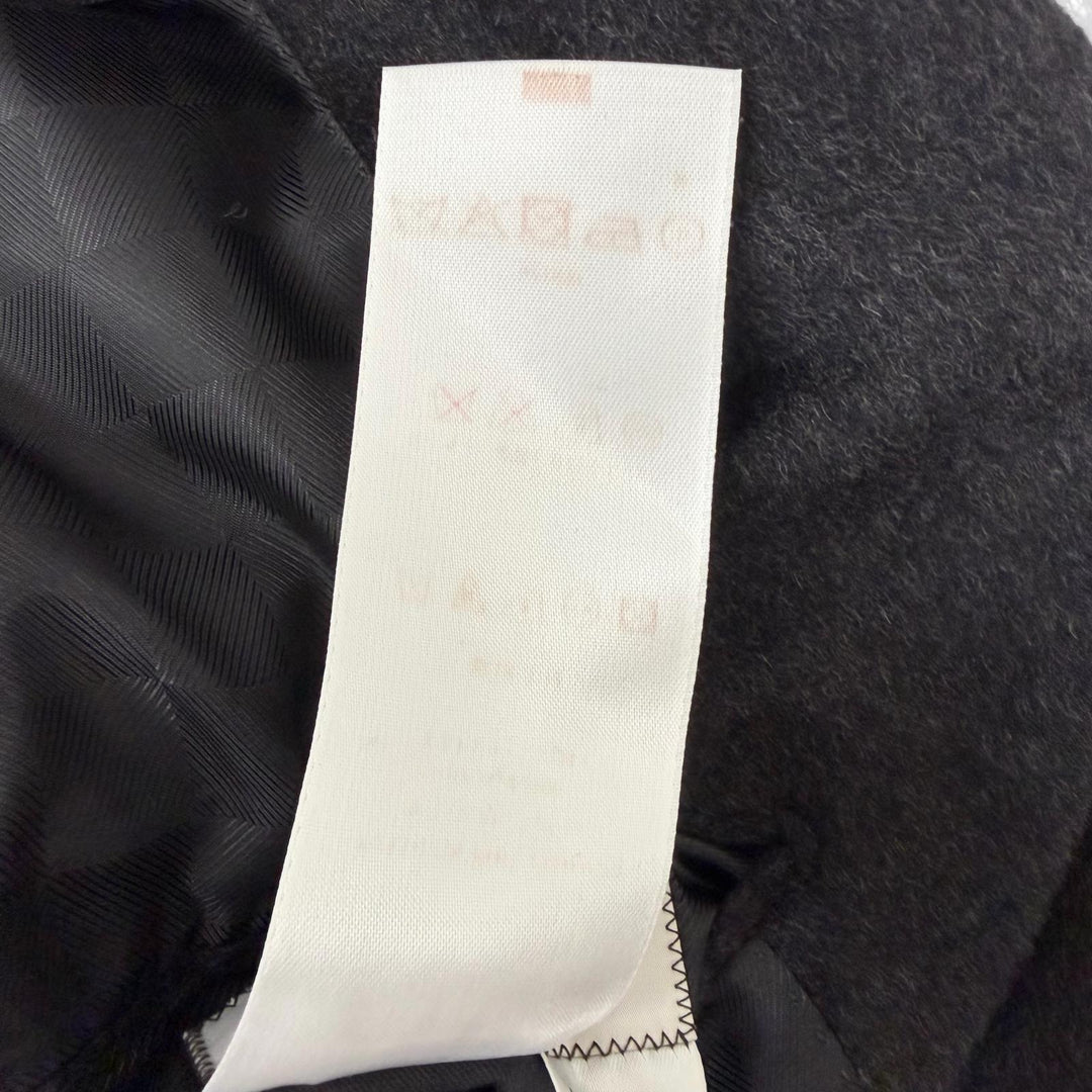 Great LOUIS VUITTON Chester coat Damier Pattern Lining Charcoal gray